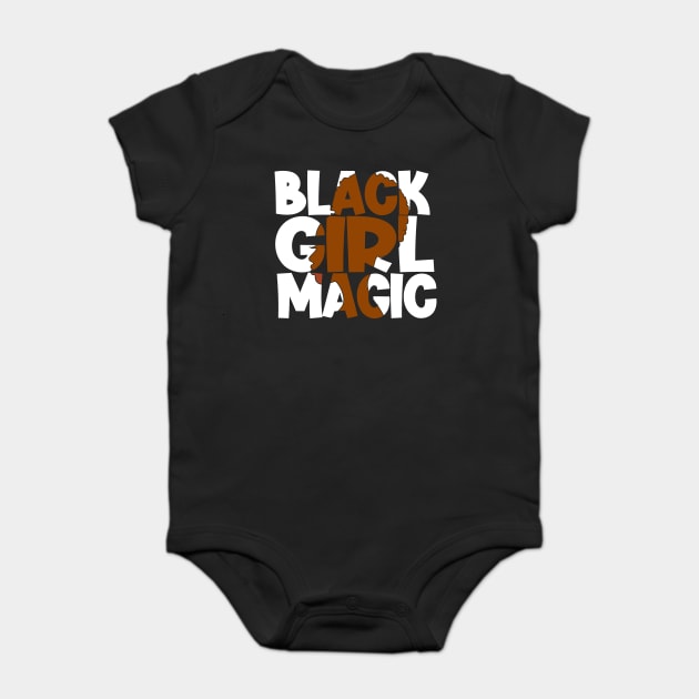 Black Girl Magic, Black Woman, African American, Black Lives Matter, Baby Bodysuit by UrbanLifeApparel